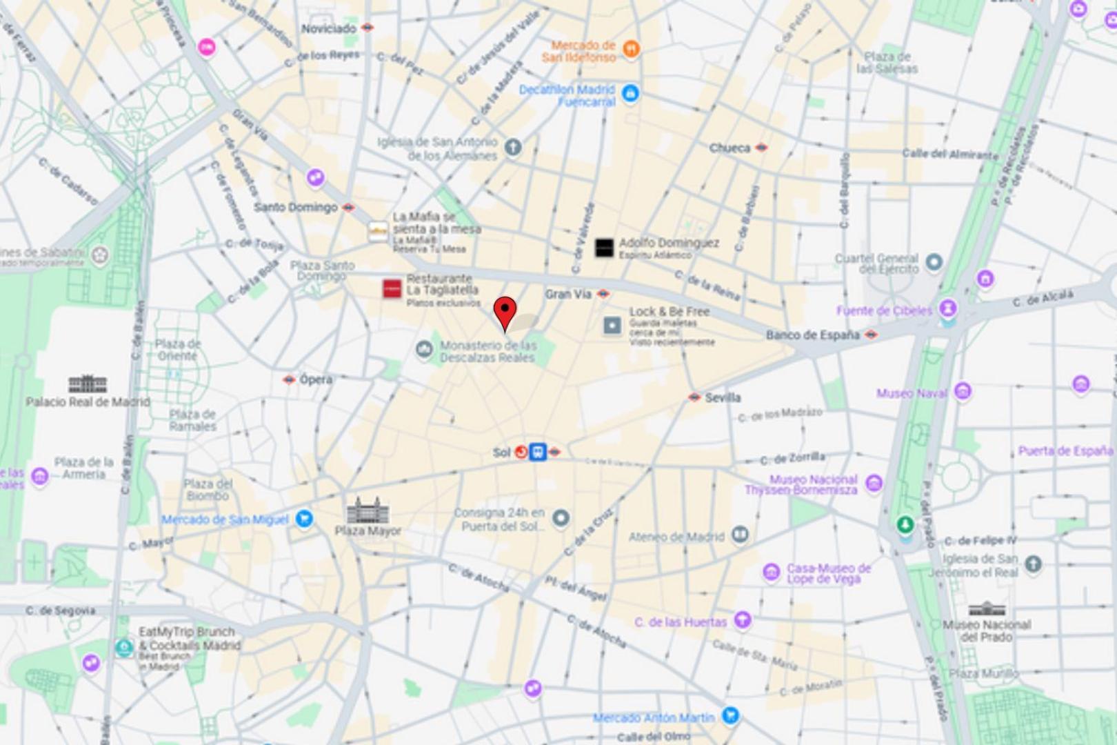 Bright Apt Para 4Pax En Gran Via-Plaza De Carmen E2 马德里 外观 照片