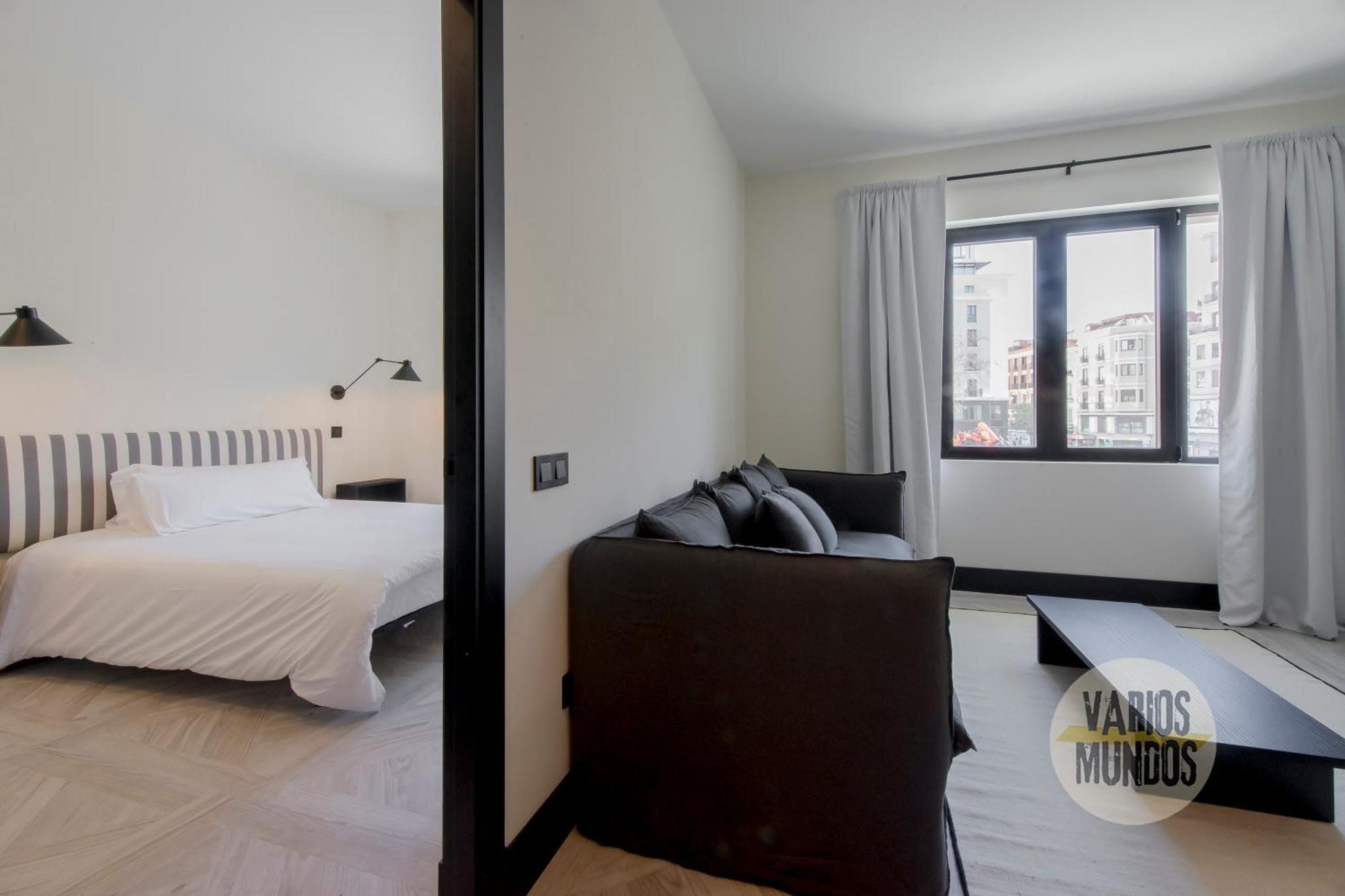 Bright Apt Para 4Pax En Gran Via-Plaza De Carmen E2 马德里 外观 照片