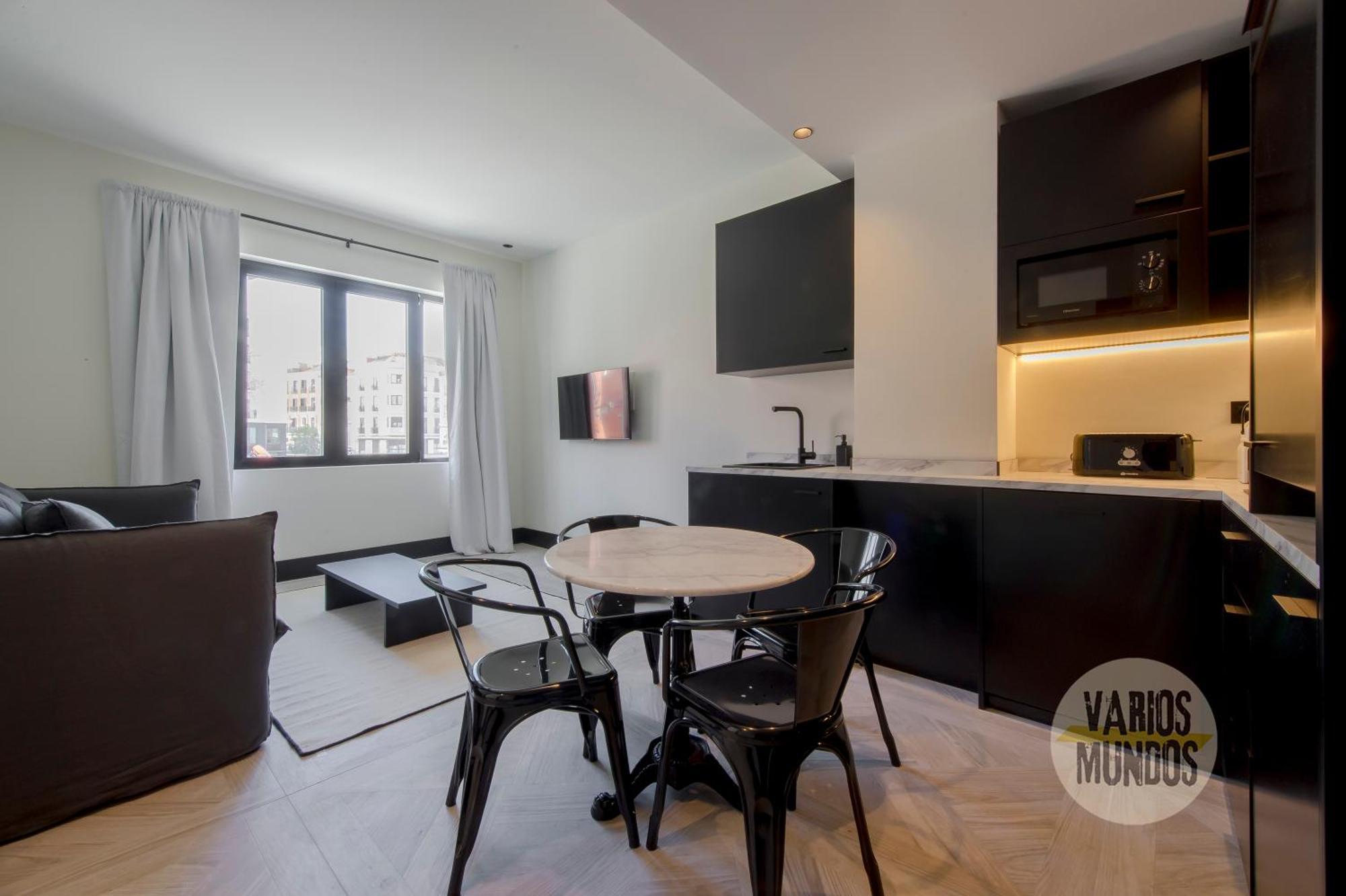 Bright Apt Para 4Pax En Gran Via-Plaza De Carmen E2 马德里 外观 照片