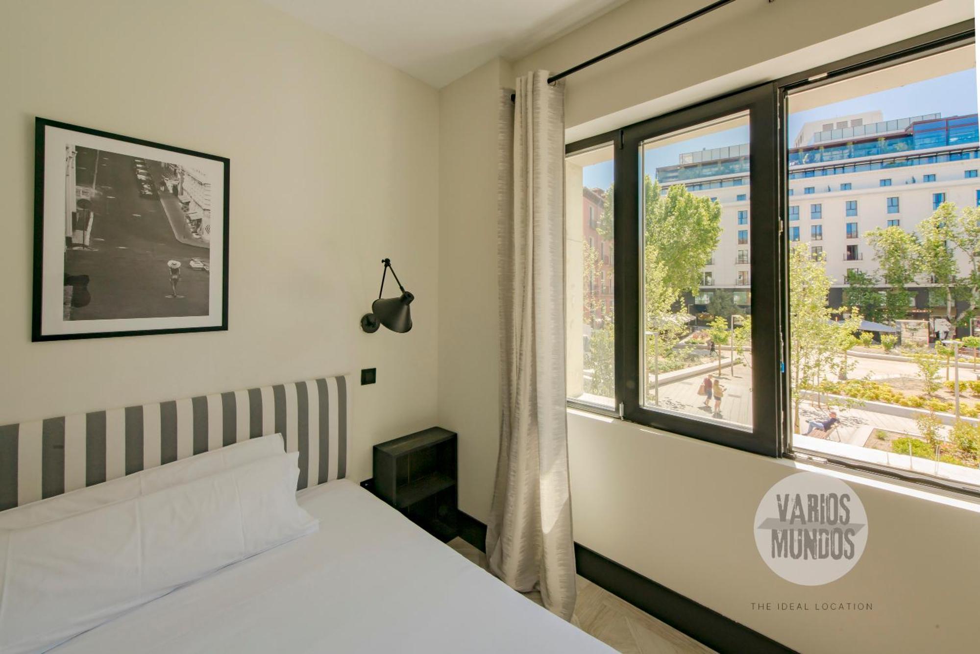 Bright Apt Para 4Pax En Gran Via-Plaza De Carmen E2 马德里 外观 照片