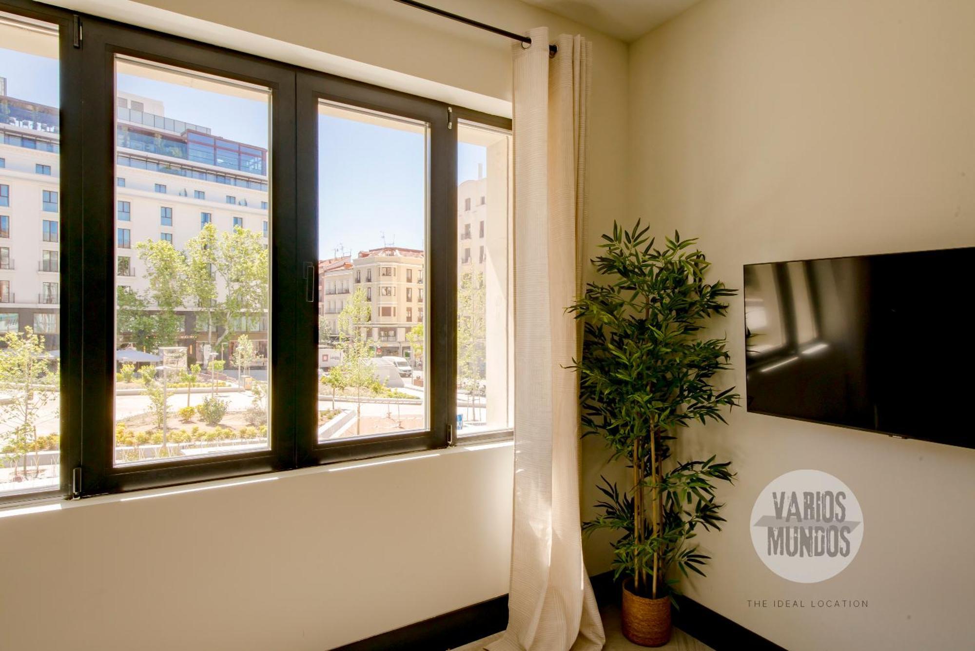 Bright Apt Para 4Pax En Gran Via-Plaza De Carmen E2 马德里 外观 照片